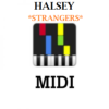 Halsey - Strangers, download Halsey Strangers Midi File Online