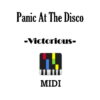 Panic At the Disco – Victorious, download Panic At the Disco Victorious midi file online