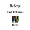The Script – Hall Of Fame, download The Script Hall Of Fame midi file online